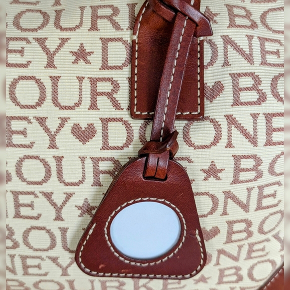 Dooney and Bourke LG Stars & Hearts Satchel - Picture 10 of 14